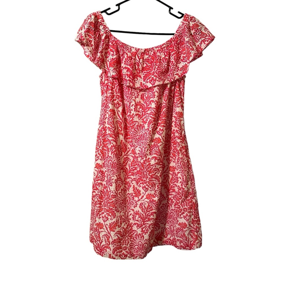 Tommy Bahama Pink and White Dress Size XS
